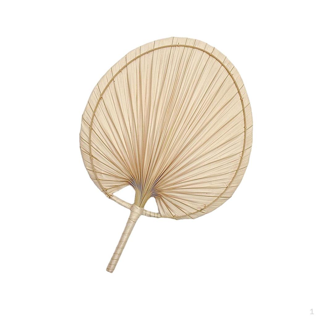 Hand Woven Holding Fan Boho Cooling Supplies Decorative Fans Tropical