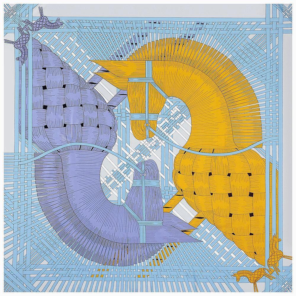 POBING Silk Scarf Women Large Shawls Back Garden Print Stoles Square Bandana Luxury Kerchief Hijab Female Foulards 130CM