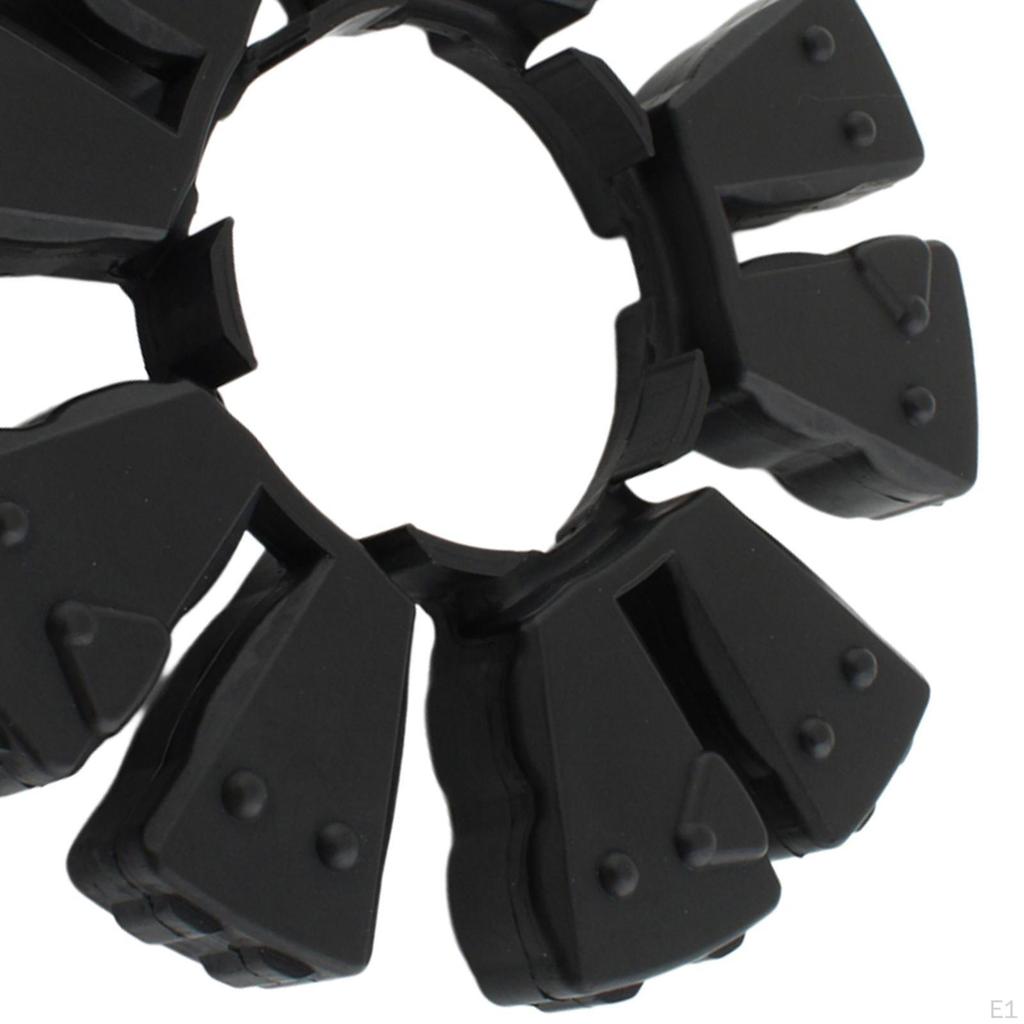 Rear Wheel Damper Set Cushion Dampers Replacement Easy Installation Shock Absorbers Blocks