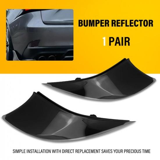 

2X Rear Bumper Side Marker Light Reflector Cover LH RH 2014- For Lexus IS250