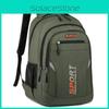 Backpack Oxford Breathable High Capacity With Laptop Sleeve For School Students