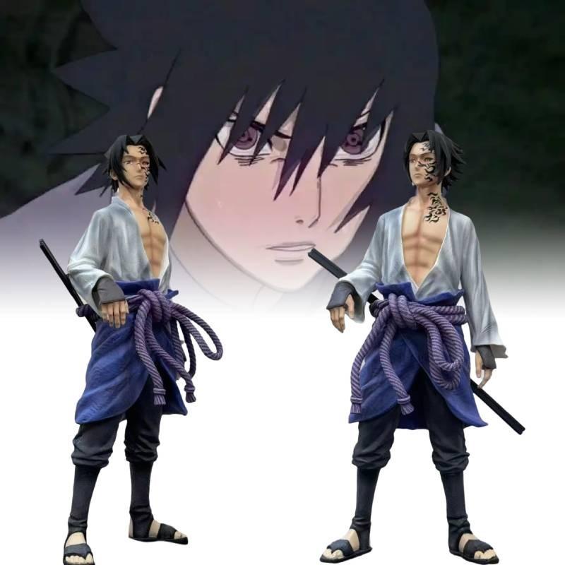 Sasuke Naruto Uchiha Figurine Anime Model Ornament Toy Gift Festival Garnish