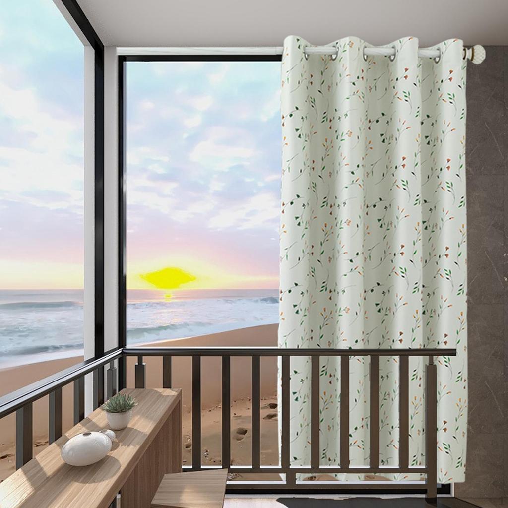 Winddichter Outdoor-Vorhang für Pergola und Terrasse