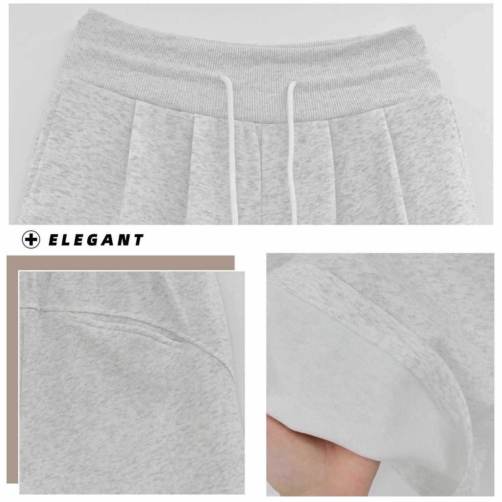 Women's Low Waist Retro Sweatpants: Loose, Slimming, Straight-Leg, Wide-Leg Design with Drawstring