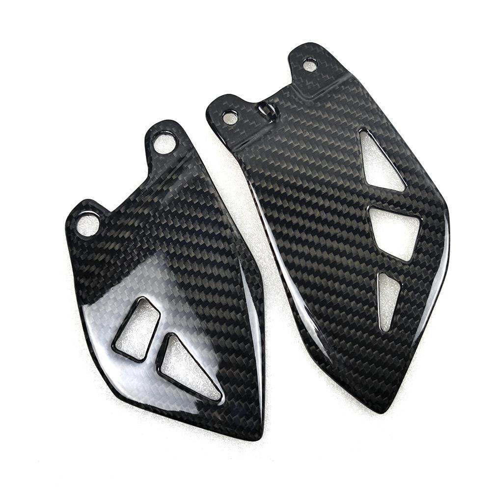 Kawasaki ZX10R Heel Plate Carbon Fiber Modification Parts (2011+)