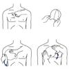 Square Medically Chest Seal Vented Dressing Bandages Chest Seal Vented First Aids Patches Outdoor Emergency Medically Tool