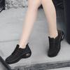Women’s Sneakers Casual Black Running Sport Shoes White Air Cushion Orthopedic Shoes Plus Size Height Increase