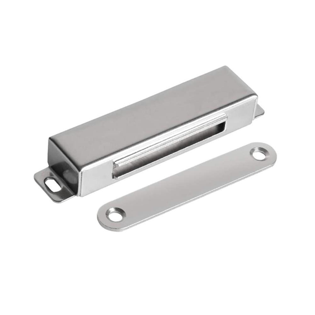 Heavy Duty Magnetic Door Catch with Strong 80 Lb Pull for Cabinets and Doors