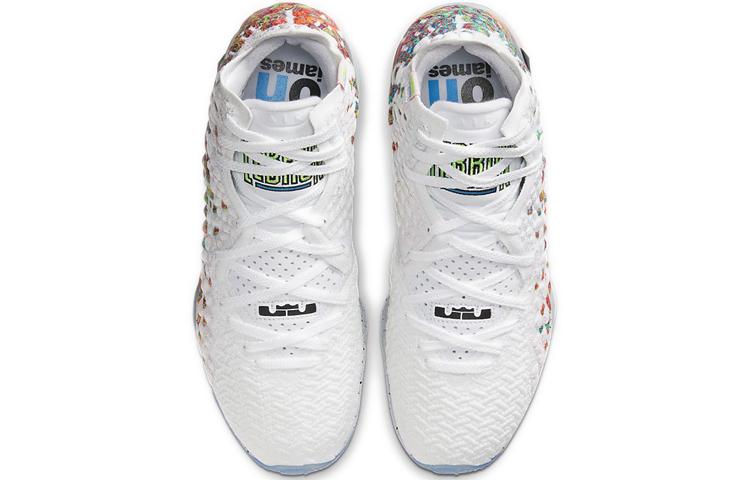 Nike LeBron 17 EP Bílá Černá BQ3178-100