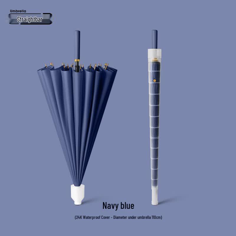 

XU QING Automatic 24-Rib Windproof Business Umbrella (2-Pack)