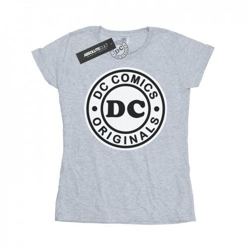 

DC Comics Womens/Ladies DC Originals Logo Cotton T-Shirt XXL білий