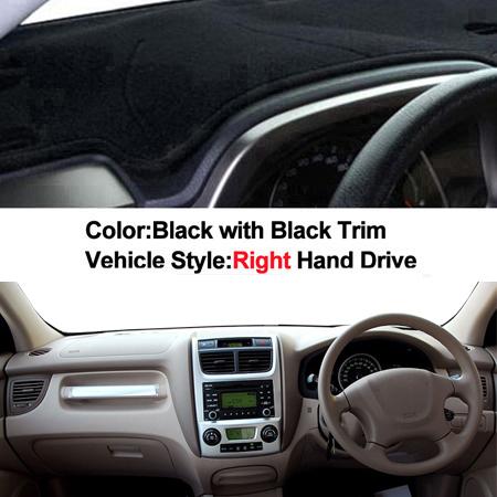 Car Dashboard Cover Dash Mat Carpet For Kia Sportage 2nd Gen JE KM 2004 – 2010 LHD RHD Auto Dashmat 2005 2006 2007 2008 2009