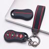 Key Fob Cover for Jeep Cherokee Charger Challenger Durango Grand Commander Magnum 300 with Keychain Anti-Scratch Surface Shockproof Structure