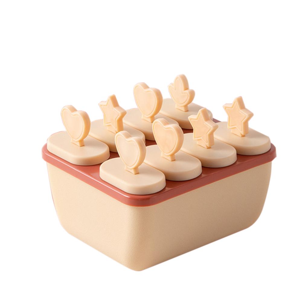 

Форма для мороженого DIY PP Пластиковая форма для мороженого Летний десерт Maker Домашний кухонный инструмент розовый