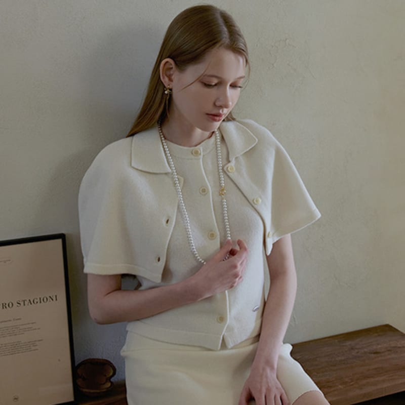 Lewe Toggle-bar long pearl necklace