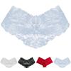 G-string Underwear Underpants Panties Ladies Lace See through High rise