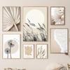 Dandelion Reed Flower Plants Leaves Canvas Wall Art Painting Abstract Nordic Posters And Prints Wall Pictures For Living Room