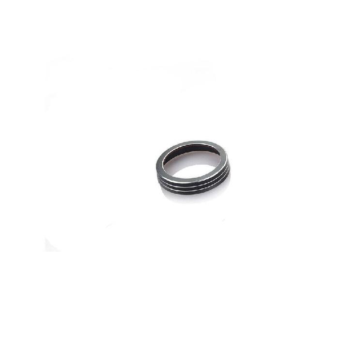 For Ford Mondeo-Fusion 2017-2020 Black Aluminum Console Shift Knob Ring Trim 1x