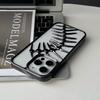 3D Fishbone Hollow Dissipate Heat Phone Case For iPhone 16 15 14 13 12 11 Pro Max Shockproof Electroplated Soft Cover