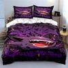 Vividly Mischievous Purple Chaos! Bedding Sets Duvet Covers Pillowcases(1* Duvet Cover 2* Pillowcases Without Duvet Insert)