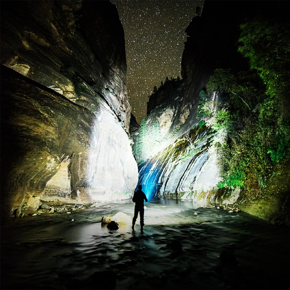 LED+COB Mini Keychain Flashlight 180° Rotatable Pocket Camping Light 1200mAh Small Flashlights for EDC Camping Hiking Emergency