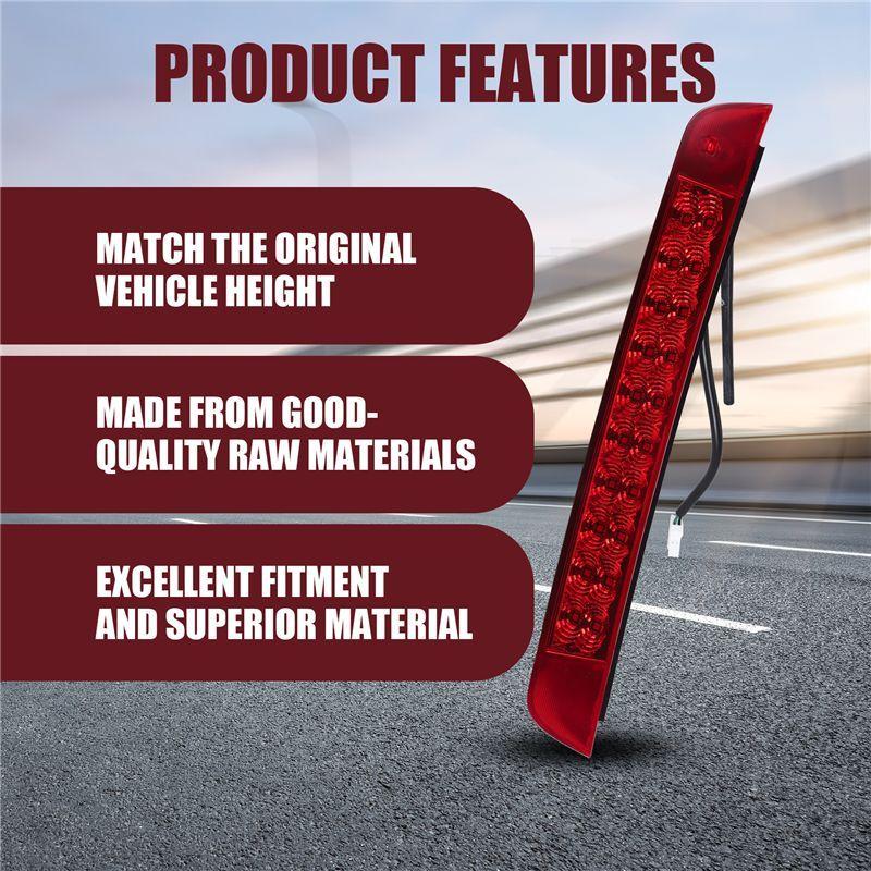 Strange For Santa Fe 2013-2018 Rear Brake Light High Mounted Stop Lamp Part Number: 92700-A1000, 92700-2W000