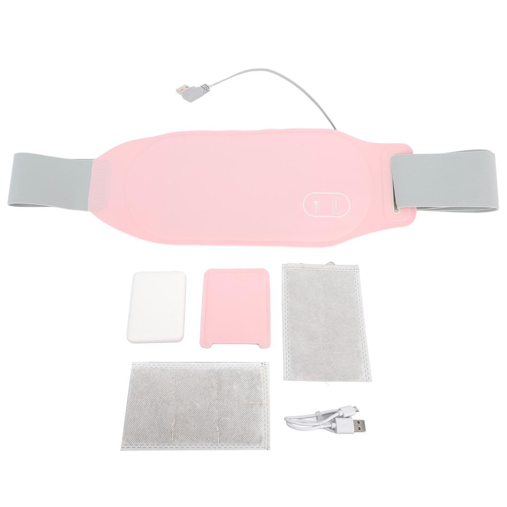Electric Heating Waist Pad 3 Adjustable Temperature 5 Massage Mode Far Infrared Rapid Heating