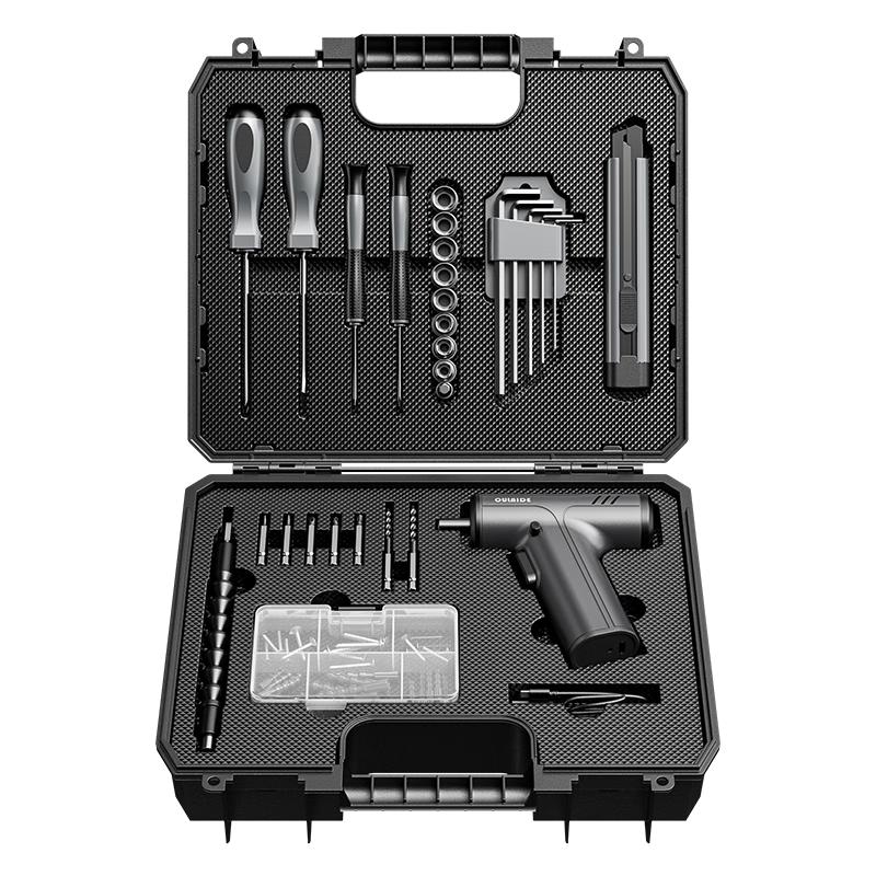 

Oulaide 4.2V Cordless Electric Screwdriver Set CN plug (adapter included)