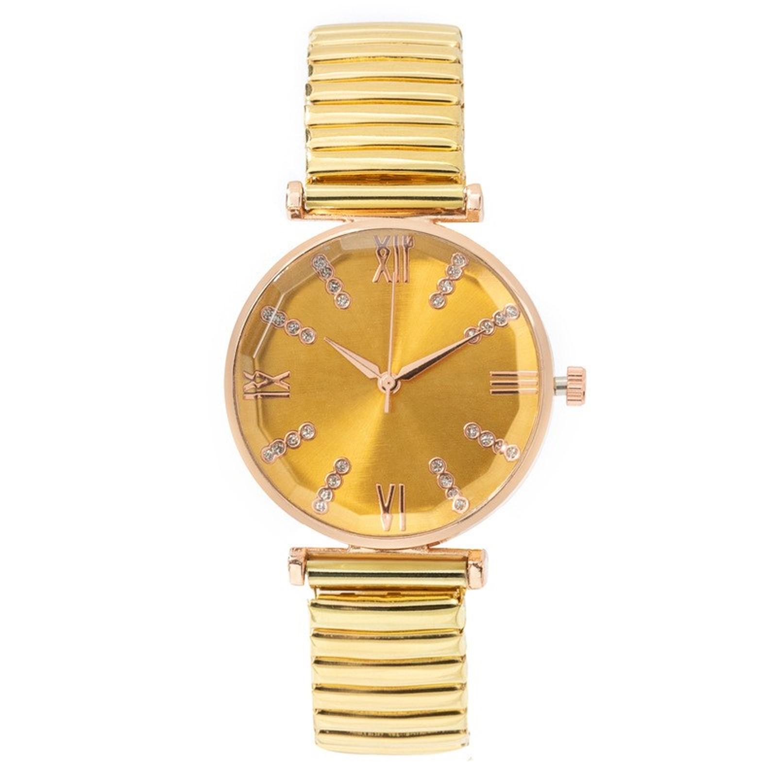 

Женские модные кожаные часы One Size золотой