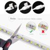 High Quality AC 220V LED Strip Lights 2835SMD 120LEDs/m LED Cabinet Light Flexible Outdoor Lamp Waterproof LED Tape With EU Power Plug