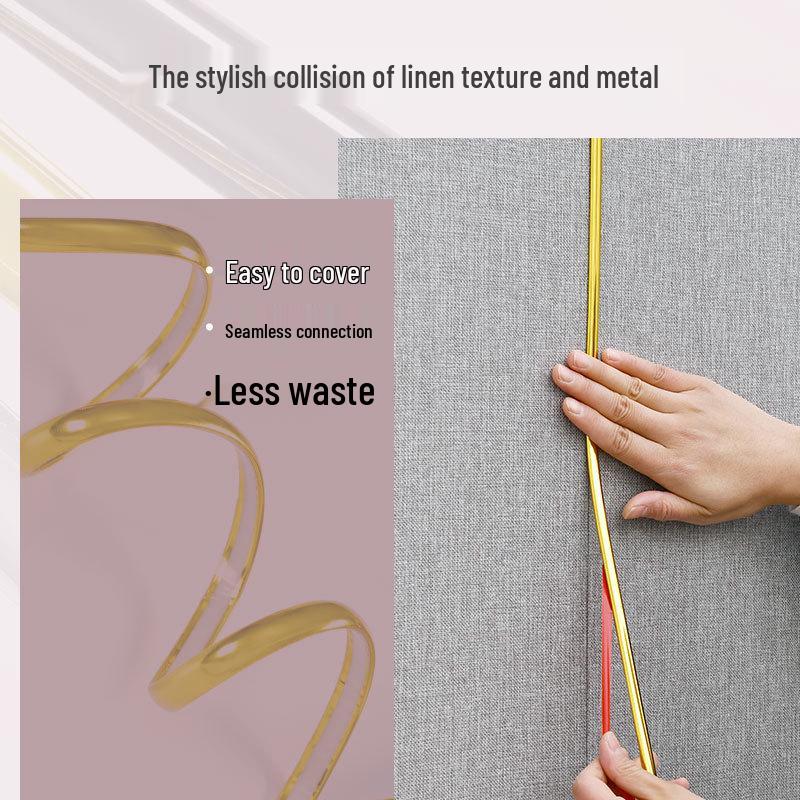 Self-Adhesive 3D Linen Wallpaper: Antibacterial, Waterproof, Mildew-Proof Wall Sticker for Bedroom Renovation