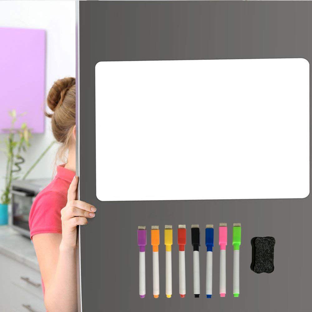 Magnetische Whiteboard Kühlschranktafel Skizzen Whiteboard Stundenplan Nagelneu