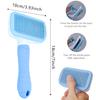 Anti-hair Brush for Dogs and Cats,ing and Maintenance Comb for Long-haired Dogs, Removes Hair, Cleaning Brush for The Bath, Pet Accessories for Dogs