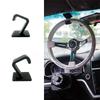 JDM Car Modified Steering Wheel Hook 45°/60° Steering Wheel Hooking Black Carbon Look Steer Wheel Hanger