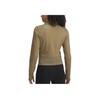 Under Armour Meridian Zip Neck Outdoor Casual Sports Long Sleeve Jacket Women Jacket Quartz-Gray 1379157-251