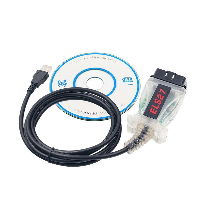 ELS27 FORScan V2.3.43 OBD2 Scanner PIC24HJ128GP FTDI Mircochip ELS 27 Multi Language ELS27 for Frd/Mzda