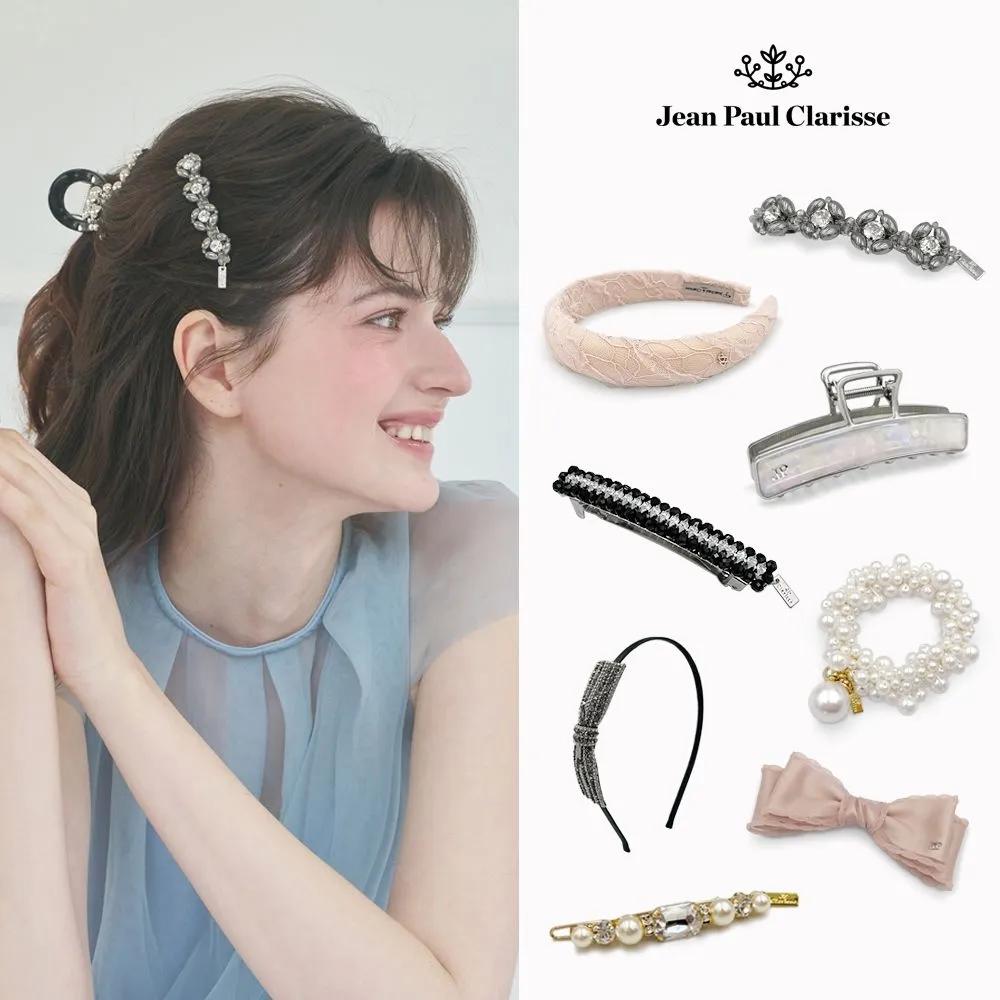 Hairband / Claw clip / Scrunchie [Product 02] Sha Flower Hair Clip JP-25-003CC
