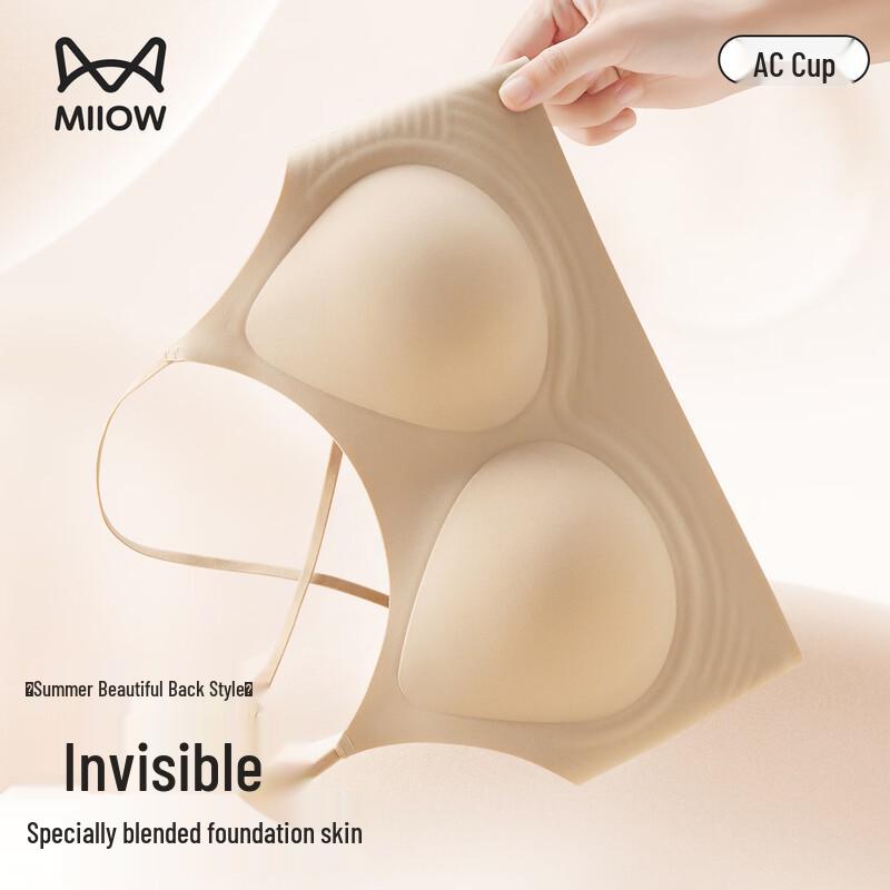 Mao Ren Seamless Wireless Cross-Back Bra