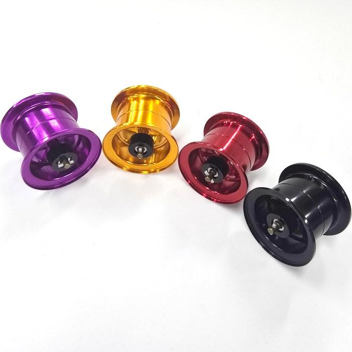 VISPREA Bait Reel Replacement Spool – Metal, Shallow Groove – Fits Daiwa Steez, Zillion SV, Morethan, Ryoga – Compatible Shallow Spool for
