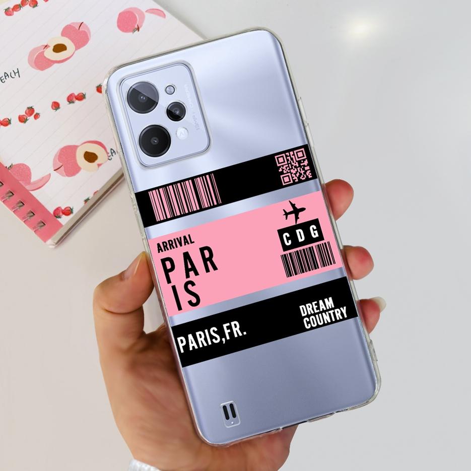 For Realme C31 Case RMX3501 New Fashion Painted Cover Soft Slim Phone Case For Realme C31 C 31 RealmeC31 Back Cover Fundas Coque