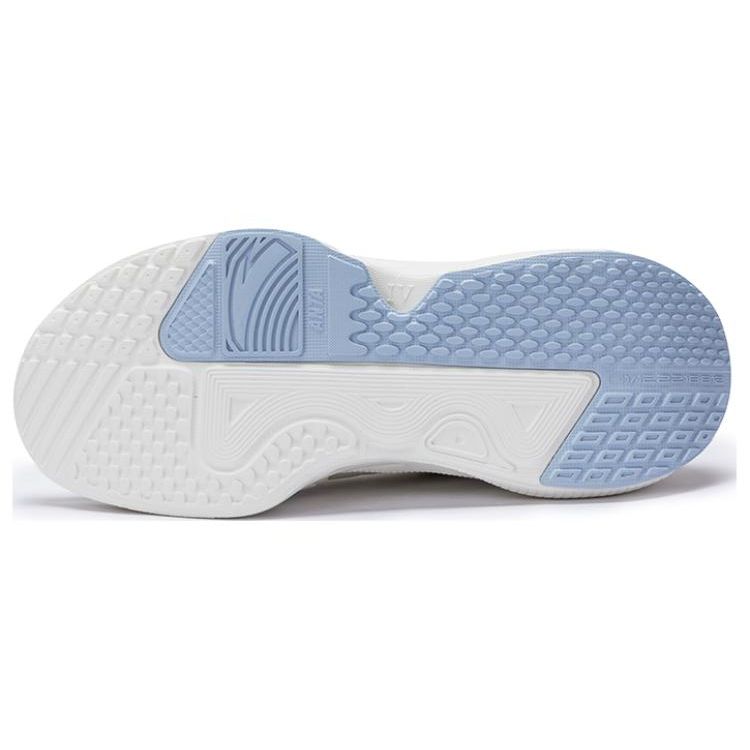 Anta Round Toe Comfortable Shock Absorbing Non-Slip Low-Top Casual Shoes Women sneaker Gray 122458812S-2