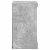 Vidaxl Szafka Z Oświetleniem Led, Szarość Betonu, 41X37X67 Cm