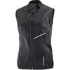 Sense Aero Wind Vest Windproof Warm Round Neck Zipper Design Sleeveless Vest Women Vest Deep-Black LC2204200