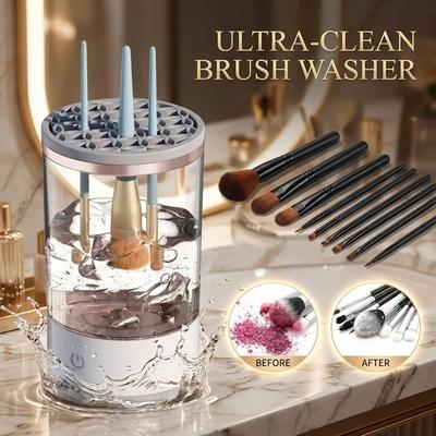 USB Electric Makeup Brushes Drying Rack 3 In 1 Brush Cleaning Machine New Makeup Brush Cleaner