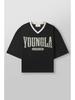 YOUNGLA Men's American Oversized Quick-Dry Mesh T-Shirt for Summer Sports & Fitness