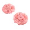 2pcs Fashion Tieback Clip-on Home Decor Tie Holder Rose Flower Window Curtain