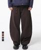 ARTISTWEAR [4Colors] Curved Cut Wide Cotton Pants