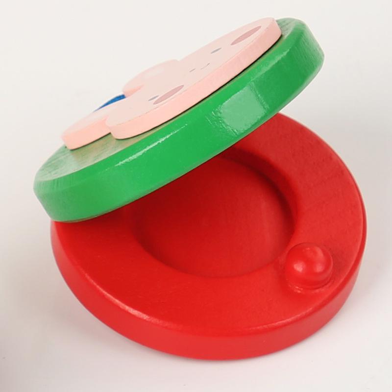 Alligator Clapper Wooden Toy for Infant & Toddler Early Education