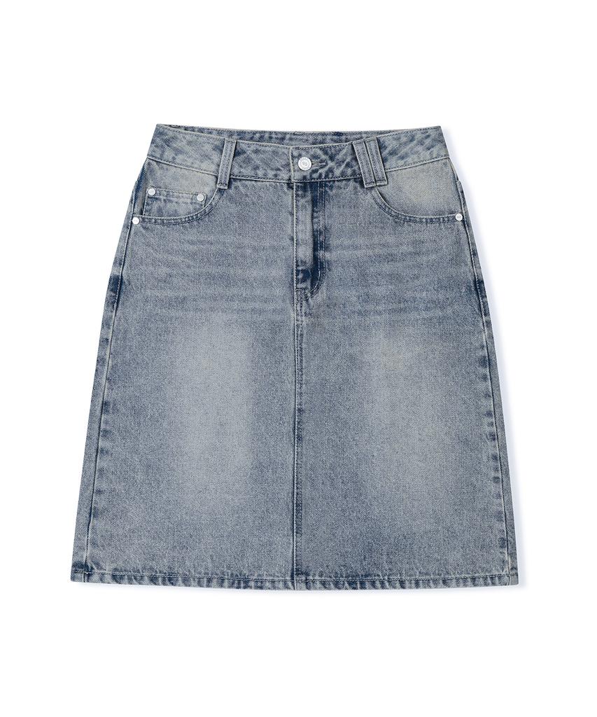 Deketeuumeon Signature Midi Skirt Dcsk002Lightblue