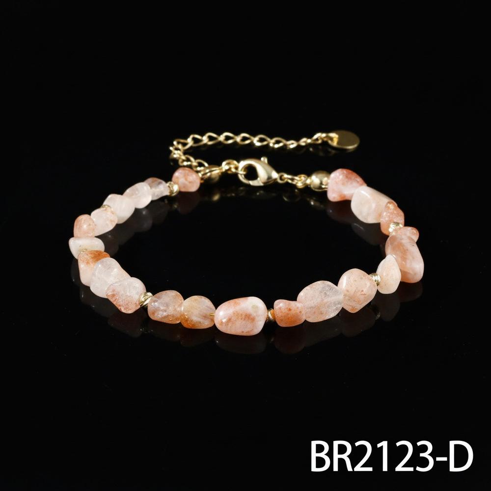 European Style Semi-Precious Stone Beaded Bracelet - Maillard Luxury Crystal